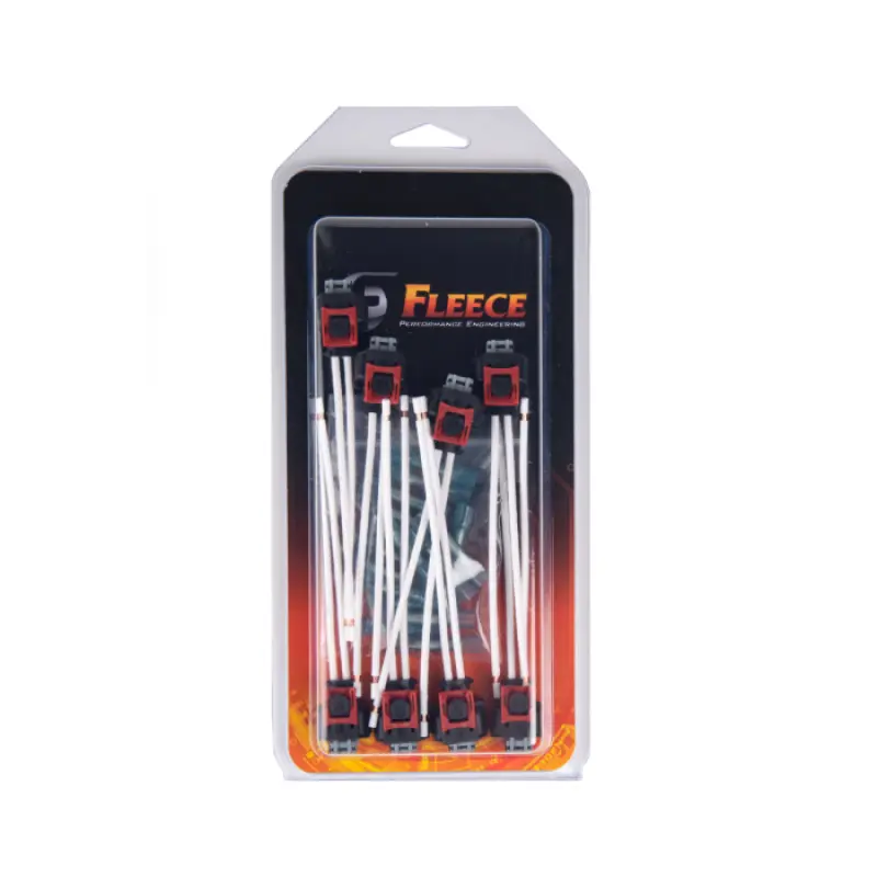 Fleece Performance 17-22 Gm 2500/3500 Duramax Replacement Fuel Injector Connector W/Pigtail (8 Pack) 1
