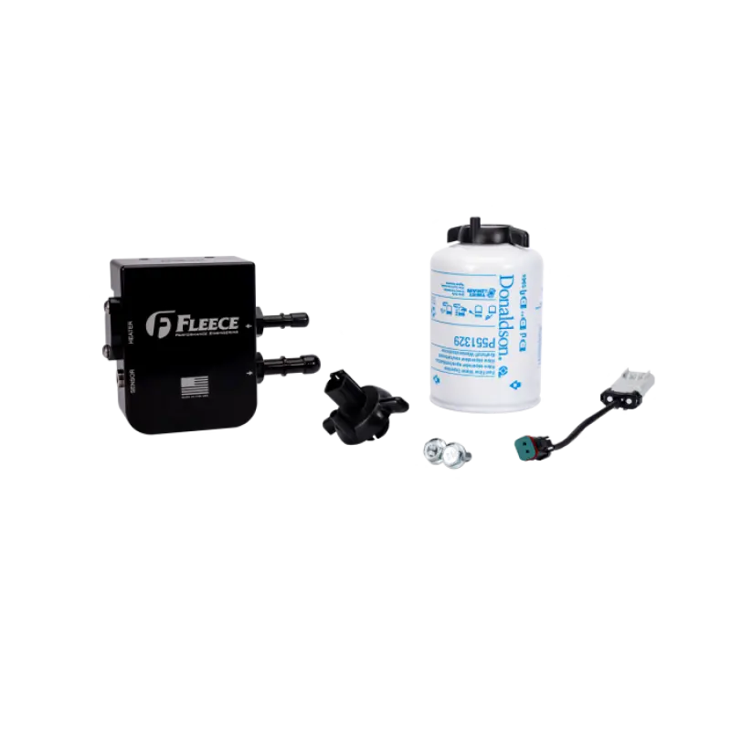 Fleece Performance 19-24 Ram 2500/3500 Cummins 6.7L Under Bed Fuel Filter Assembly 1