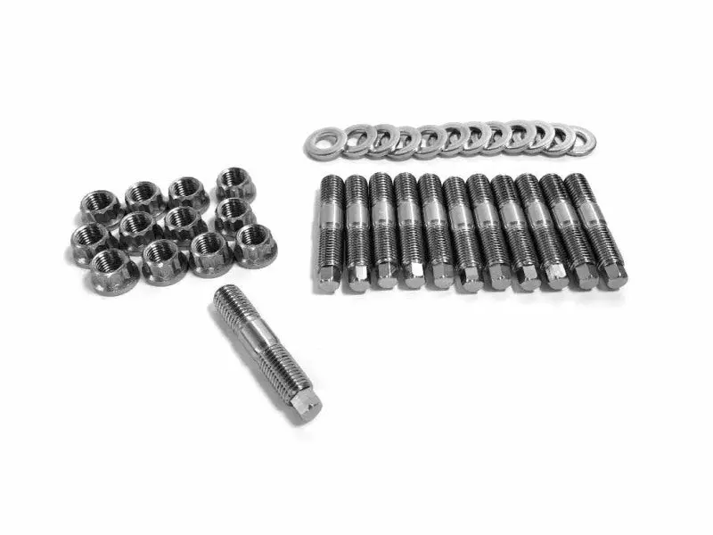 Fleece Performance 94-18 Dodge Cummins 2500-3500 Exhaust Manifold Stud Kit - 7Mm External Hex Head 2