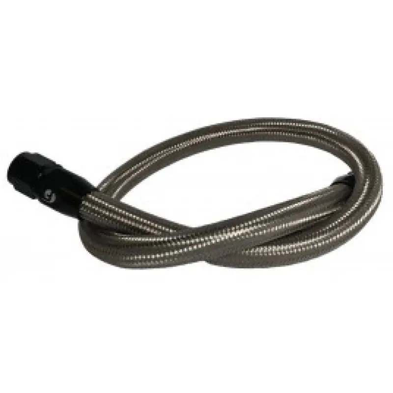 Fleece Performance 98.5-18 Dodge Cummins 34.5In Common Rail/Vp44 Coolant Bypass Hose (Ss-Braided) 1