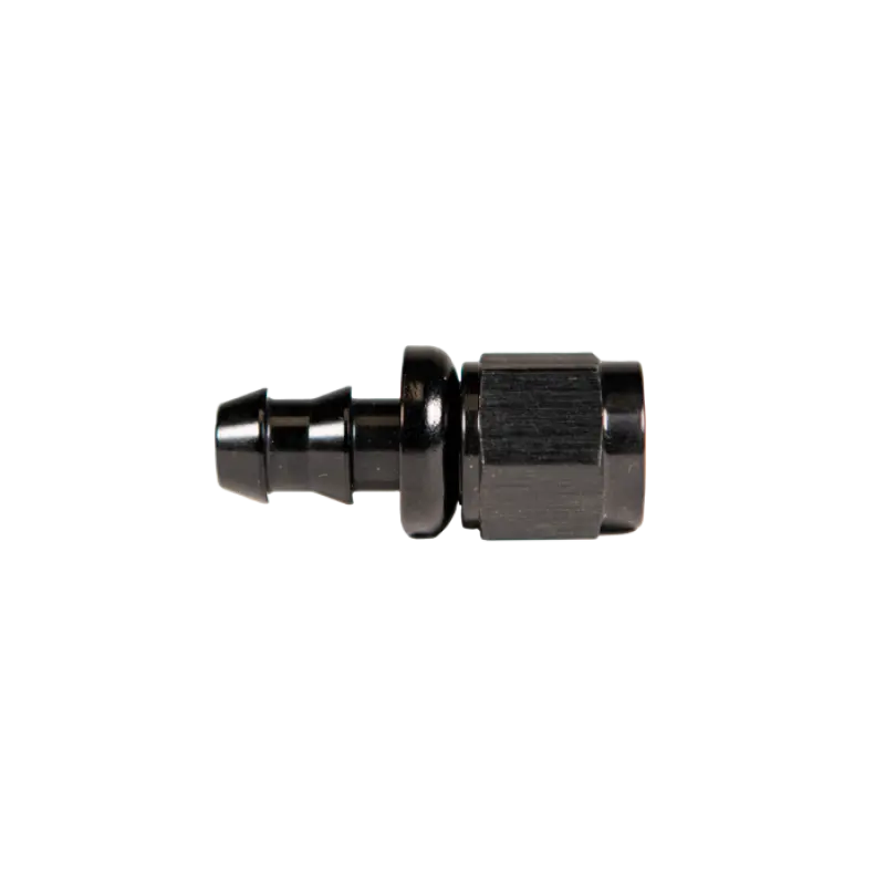 Fleece Performance Universal -6An Straight To Hose Barb - Black 1