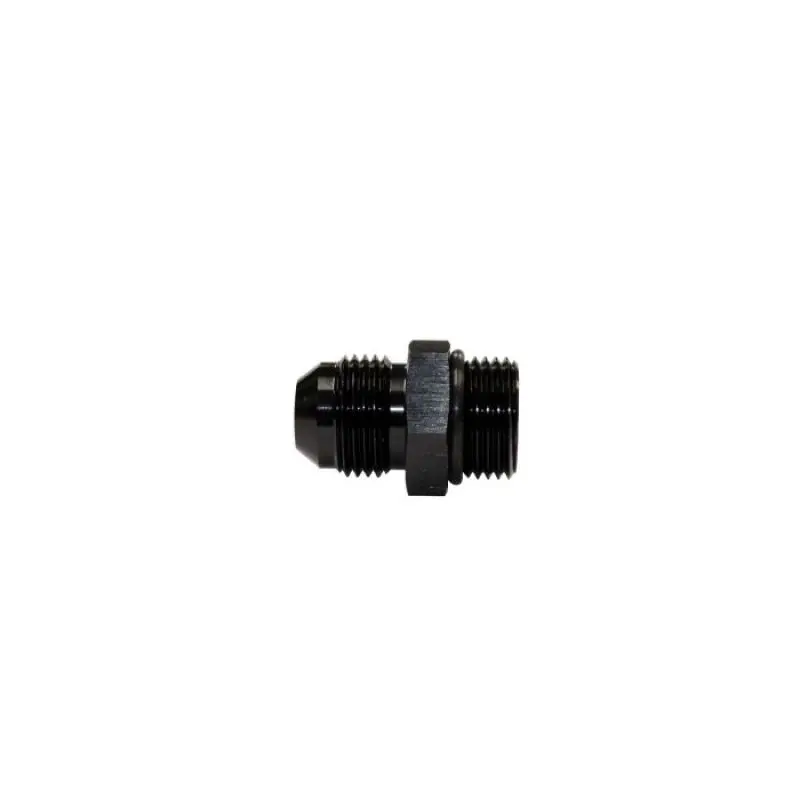 Fleece Performance Universal -8An To 3/4In-16 Straight Male W/ O-Ring - Black 1