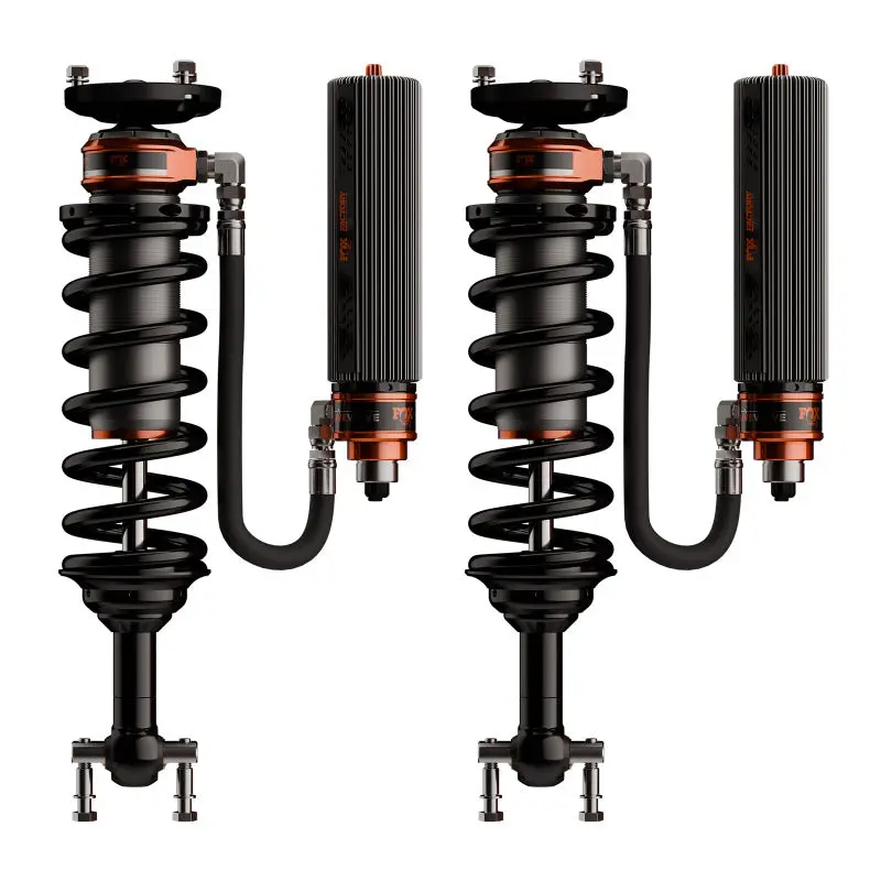 Fox 21-23 Ford F150 Supercrew 3.2 Factory Race Live Valve Front Coilover - 2-2.5In Lift 2