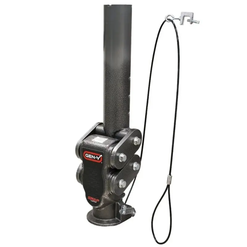 Gen-Y Spartan Torsion-Flex 5In Offset 4In Rd Tube Gooseneck 2-5/16In Coupler Standard Height 1
