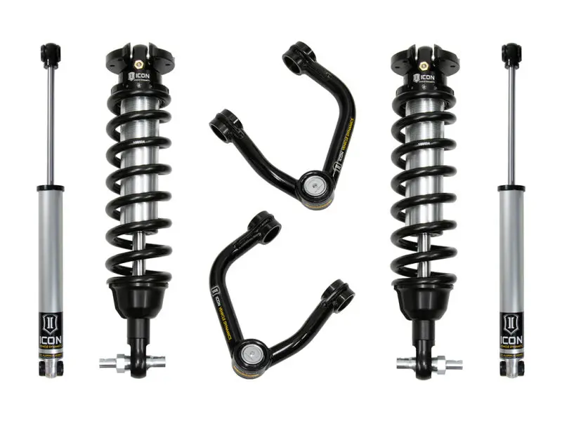 Icon 19-21 Ford Ranger 0-3.5In Stage 2 Suspension System W/ Tubular Uca Alum Knuckle 1