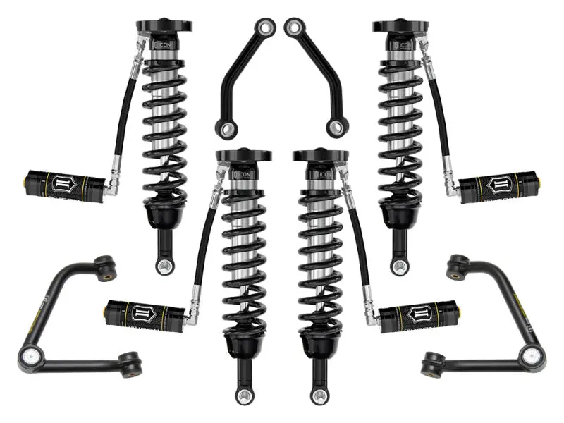 Icon 21-23 Gm Tahoe/Suburban/Yukon 2.5-3.25 Inch Stage 3 Suspension System Tubular 1