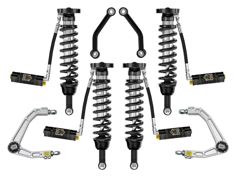 Icon 21-24 Gm Tahoe/Suburban/Yukon/Yukon Xl 2.5-3.25In Adjustable Coilover Lift Kit 1