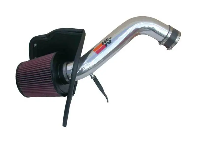 K&N Performance Intake Kit Perf. Intake Kit; Chevy Silverado Hd, V8-6.6L Dsl, 01-04, Pol 1