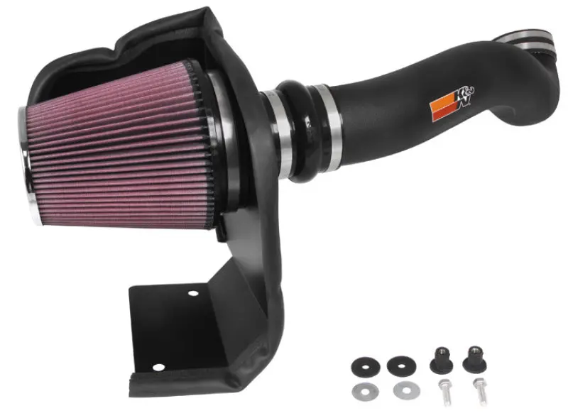 K&N 02-04 Chevy Avalanche V8-5.3L Performance Intake Kit 2