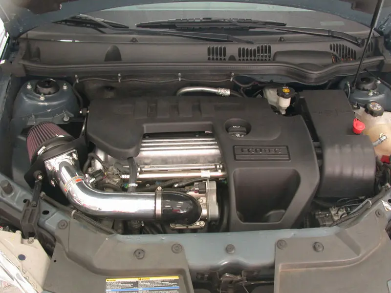 K&N 05-09 Chevy Cobalt 2.2L Silver Typhoon Short Ram Intake 2