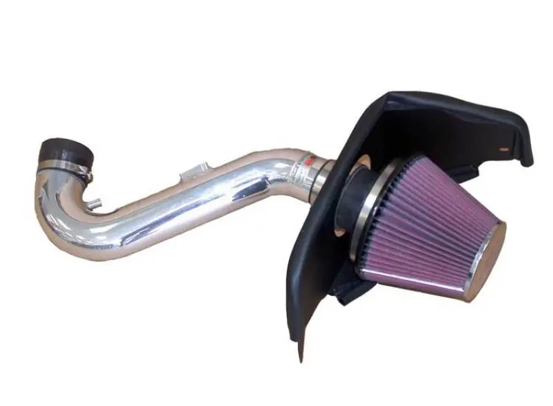 K&N 05-09 Ford Mustang V6 4.0L  Polished Typhoon Short Ram Intake 1