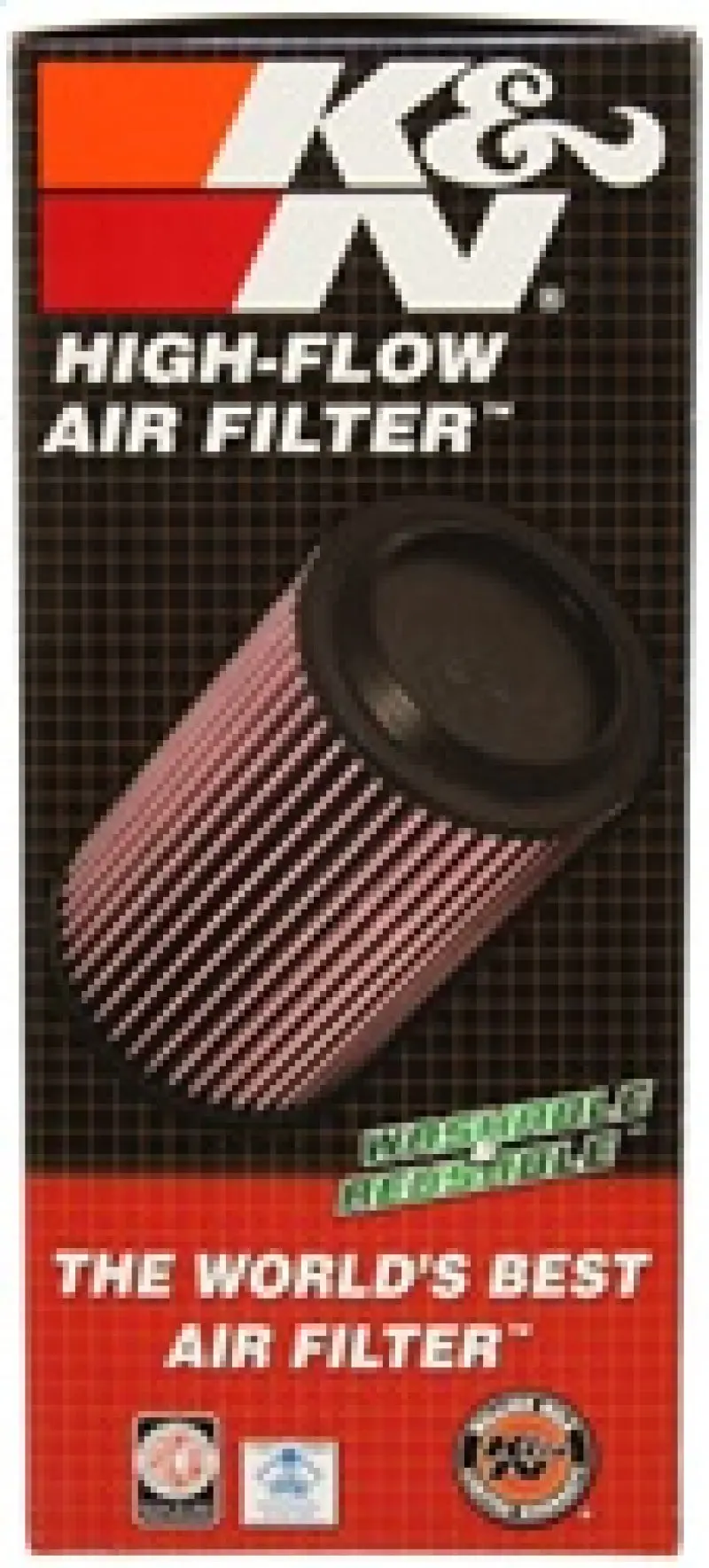 K&N 06-11 Fiat Ducato 2.3L L4 F/I Drop In Air Filter 2