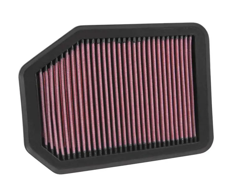 K&N 07-15 Jeep Wrangler L4-2.8L Dsl Replacement Drop In Air Filter 2