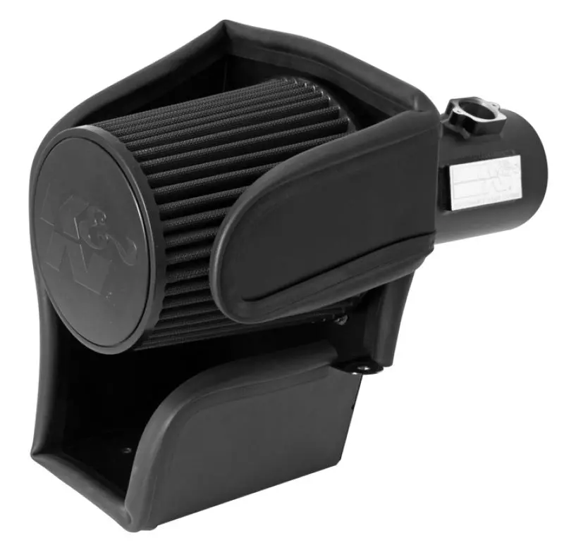 K&N 08-10 Ford F250/F350/F450/F550 Super Duty 6.4L V8 Dsl Black Performance Intake Kit 1