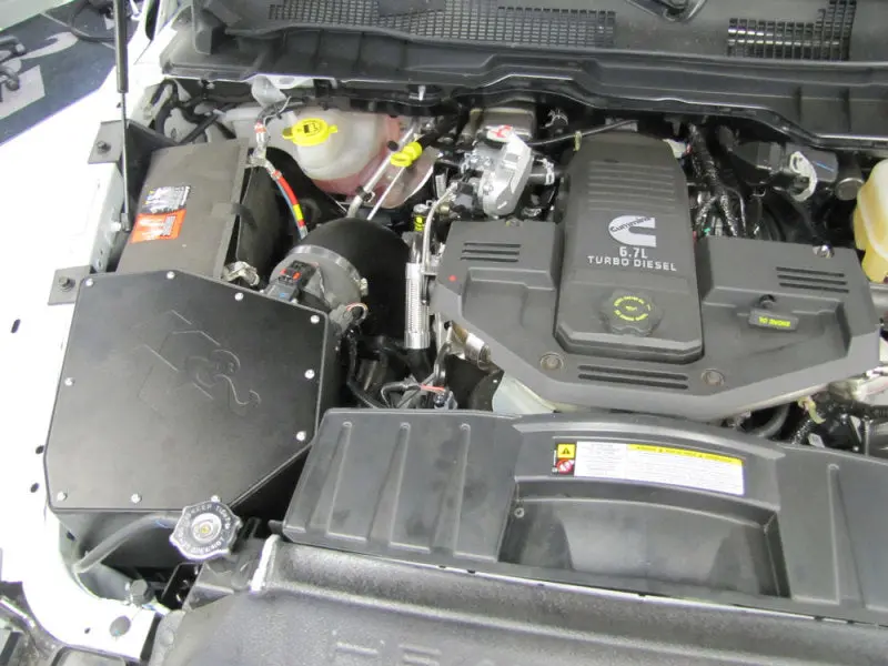 K&N 10-12 Dodge Ram 2500/3500 6.7L L6 Diesel Aircharger Performance Intake Kit 2