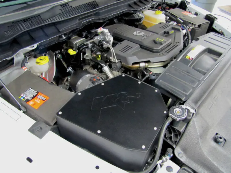 K&N 10-12 Dodge Ram 2500/3500 L6-6.7L Dsl Performance Air Intake System 2