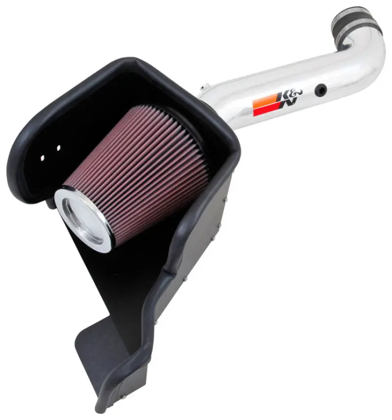 K&N 2013 Dodge Ram 1500 V8-4.7L High Flow Performance Air Intake Kit 2