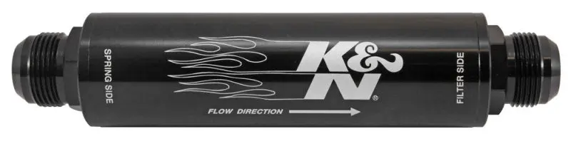 K&N 2In Od X 9In L 16An 74 Micron In-Line Fuel/Oil Filter 1