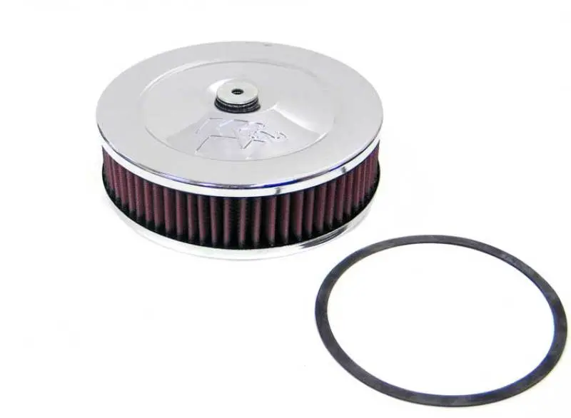 K&N 5-1/8In Flange Custom Air Cleaner Assembly 1