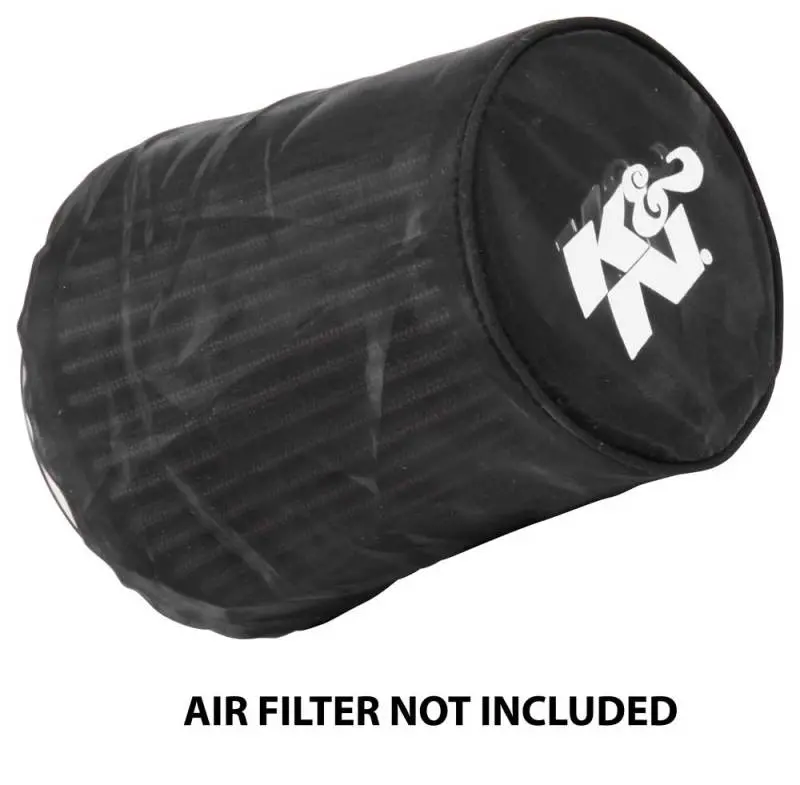 K&N Black Drycharger Rectangle Straight Air Filter Wrap - Black 1