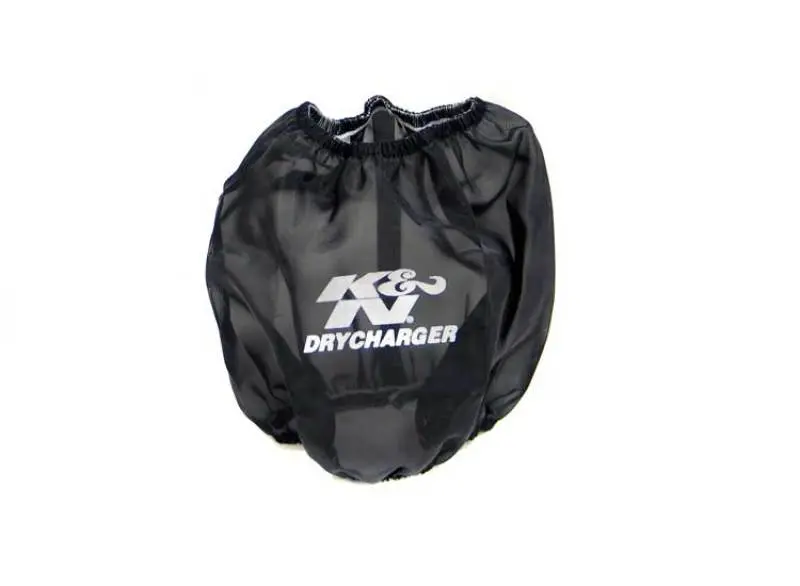 K&N Black Drycharger Round Tapered Air Filter Wrap 1
