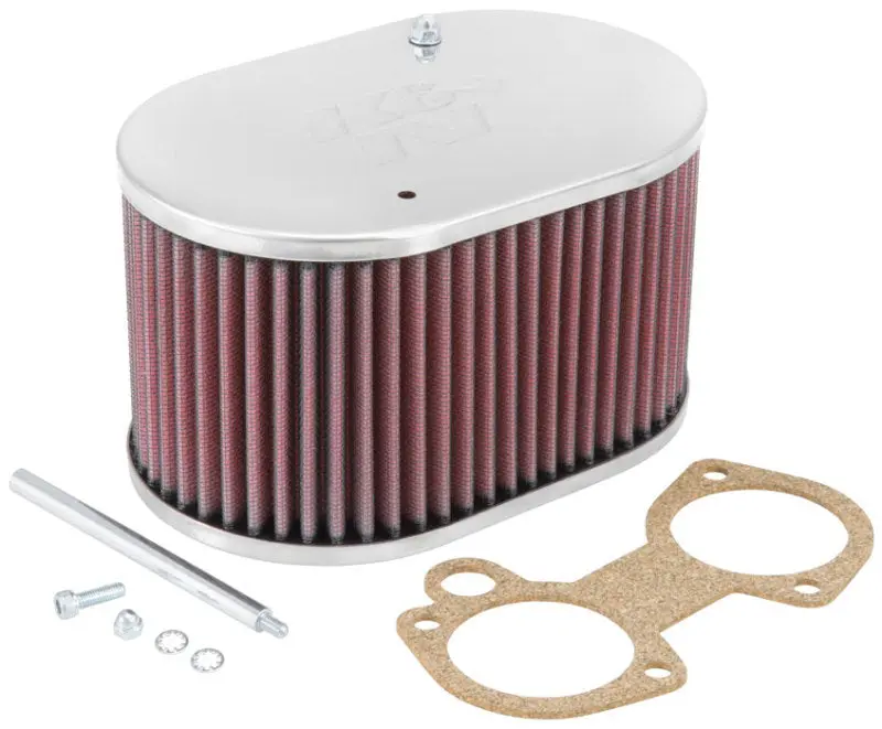 K&N Custom Racing Air Filter Bolt-On For Single Or Two Barrel Carburetors 1