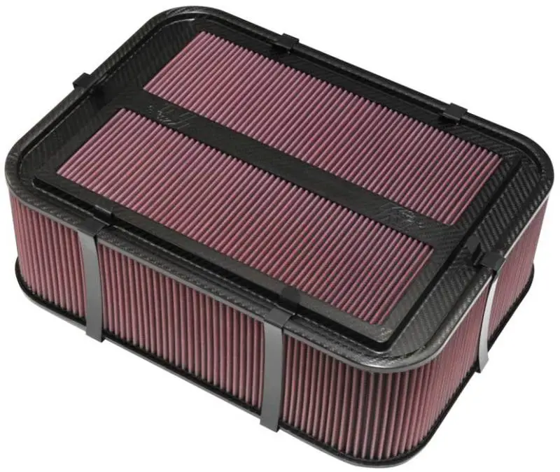 K&N Custom Racing Assembly Carbon Fiber Air Box - Large 1