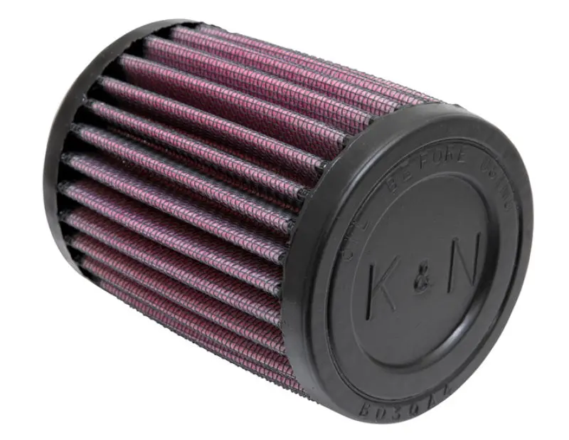 K&N Filter Universal Rubber Filter - Round Straight 1.688In Flange Id X 3In Od X 4In Height 2