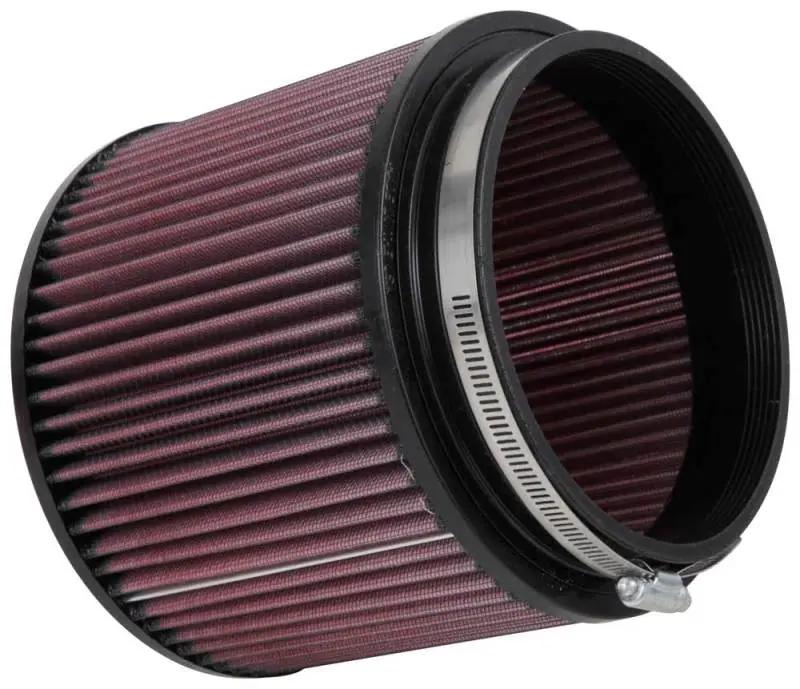 K&N Filter Universal Rubber Filter - Round Straight 3.5In Base Od X 3.5In Top Od X 5In H 1