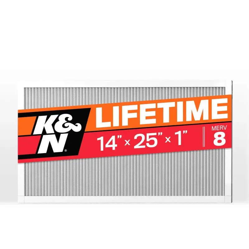 K&N Hvac Filter 14 X 25 X 1 Merv 8 1