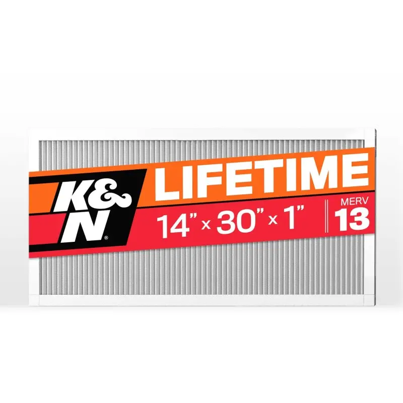 K&N Hvac Filter 14 X 30 X 1 Merv 13 1