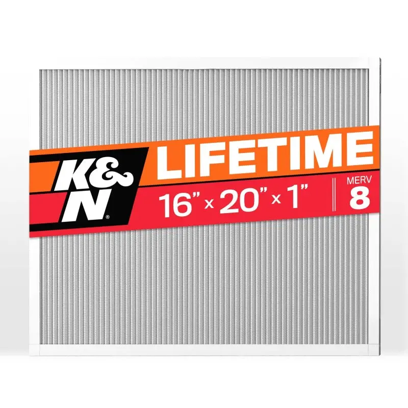 K&N Hvac Filter 16 X 20 X 1 Merv 8 1