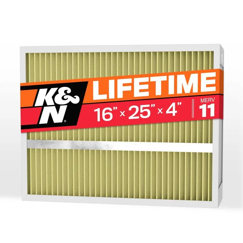 K&N Hvac Filter 16 X 25 X 4 Merv 11 1