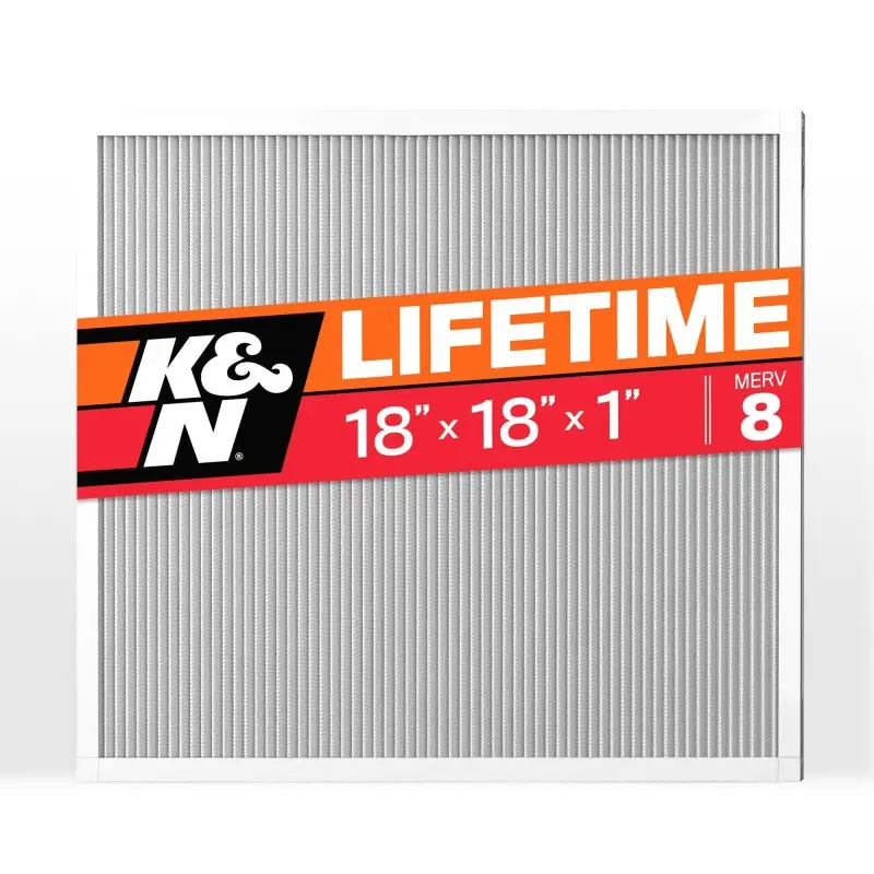 K&N Hvac Filter 18 X 18 X 1 Merv 8 1