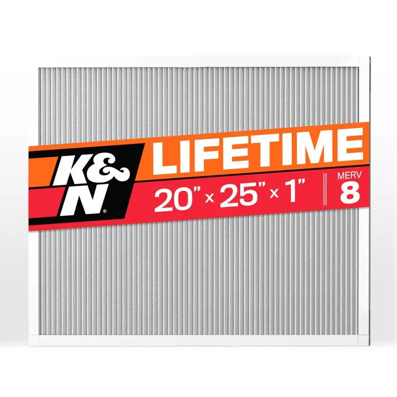 K&N Hvac Filter 20 X 25 X 1 Merv 8 1