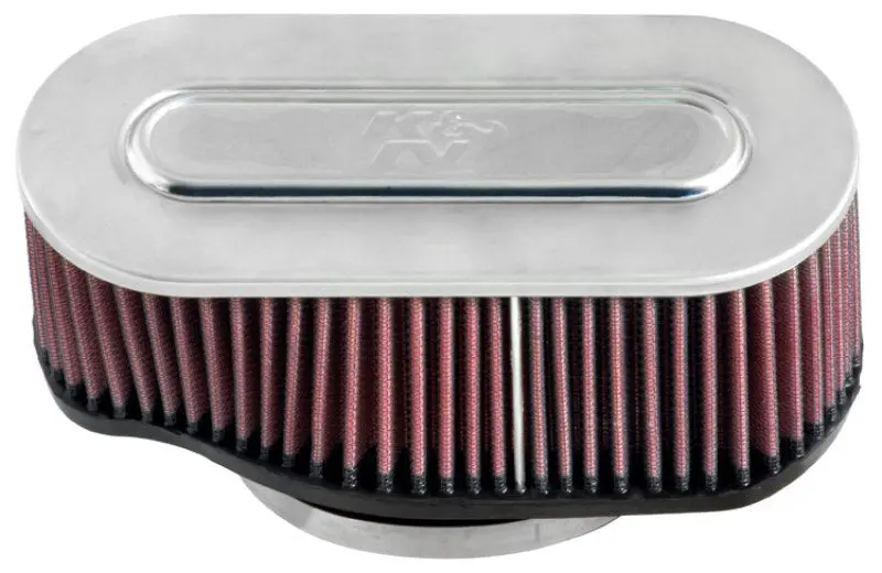 K&N Marine Engine Flame Arrestor 8.625In Base O/S Length / 4.5In Base O/S Width / 3.25In Height 1
