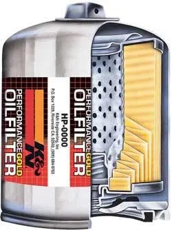 K&N Oil Filter Automotive 15-19 Nissan Titan 5.0L Diesel 1