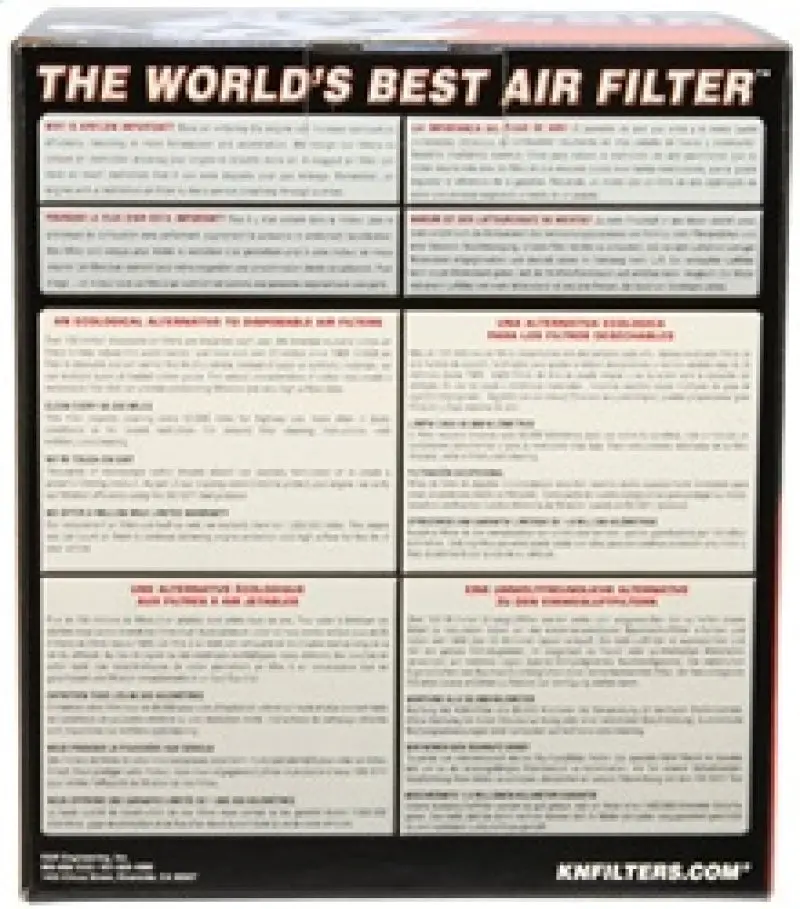 K&N Replacement Air Filter Ford Explorer/Ranger V6-4.0L, 1995-97 2