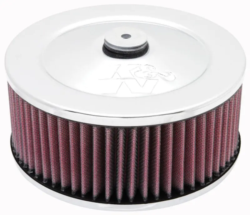 K&N Round Air Filter Assembly 1
