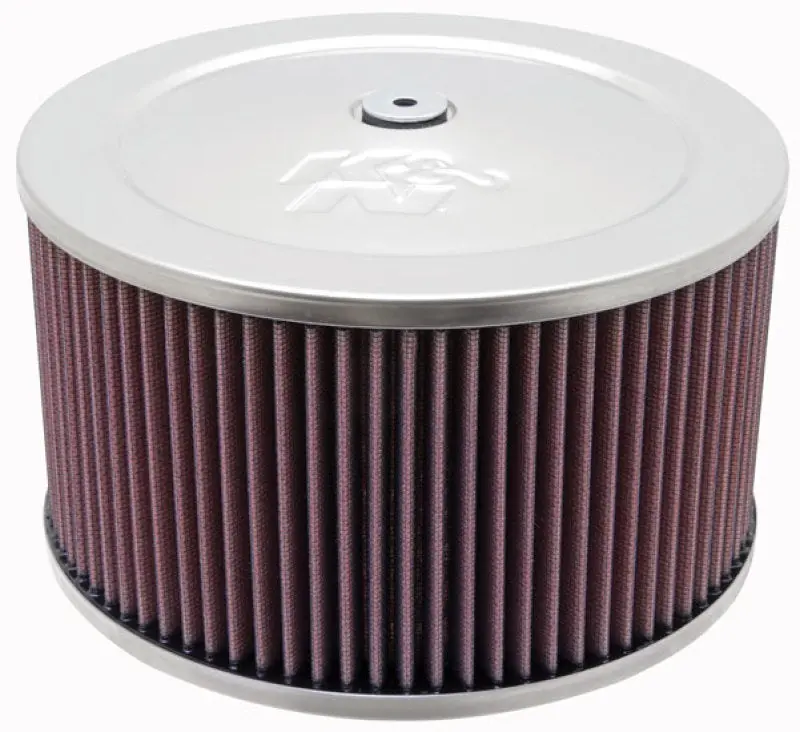 K&N Round Air Filter Assembly 5.125 In Flg / 9In Od / 6.375 In H W/ Vent 1