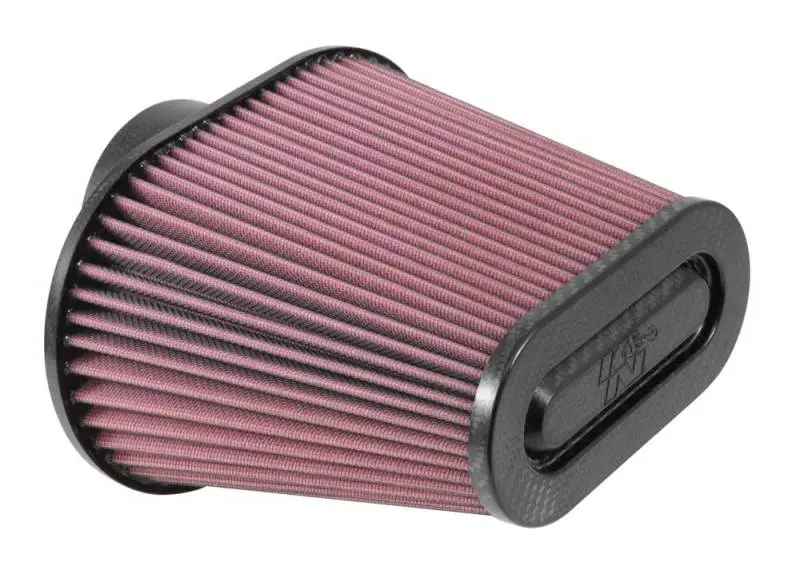 K&N Universal Air Filter 3 11/16In Flange X 8 3/4 X 5 1/2In Base X 6 3/8 X 3 3/16In Top X 7In Height 1