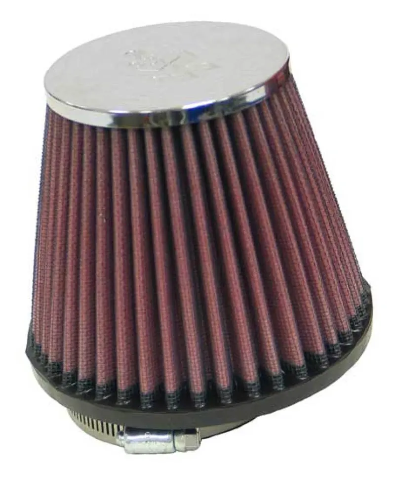 K&N Universal Chrome Filter 2.875In Flange Id / 5.188 Base Od / 3.5In Top Od / 4.438In Height 1