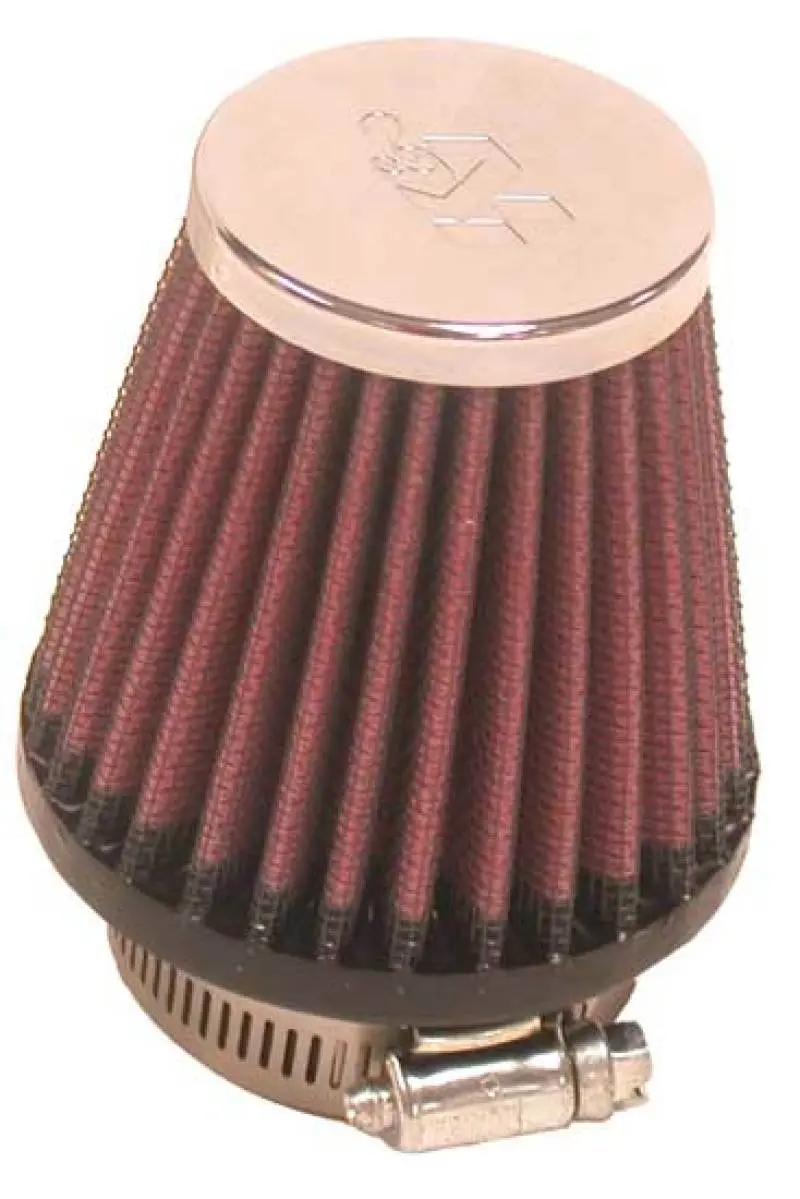 K&N Universal Clamp-On Air Filter 1 7/8 In Flg / 3In B / 2In T / 3In H 2