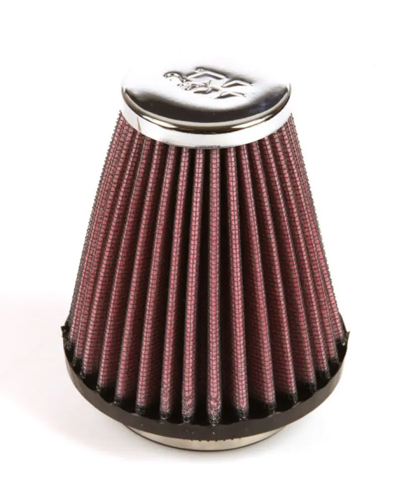 K&N Universal Clamp-On Air Filter 2-1/8In Flange 3-1/2In Base 2In Top 4In Height 1