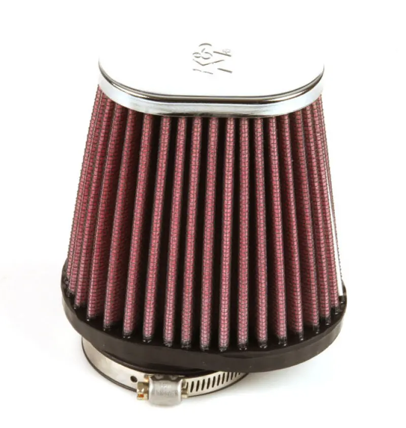 K&N Universal Clamp-On Air Filter 2-1/8In Flange 4In X 3In Base 3In X 2In Top 4In Length 1
