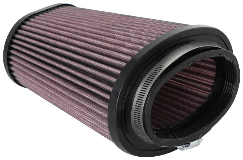 K&N Universal Clamp-On Air Filter 2.844X4.813In Flg Id X 6.5X4.75In B Od X 4.5X3.25In T Od X 7.5In H 2