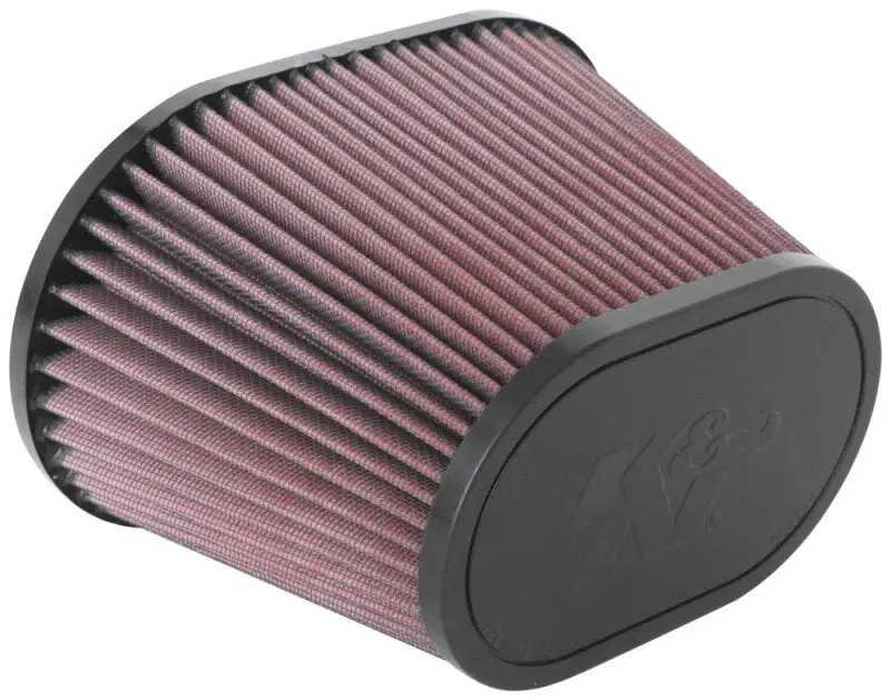 K&N Universal Clamp-On Air Filter 3.5In Flg Id X 8.5X5.25In B Od X 6.25X4in T Od X 5.5In H 1