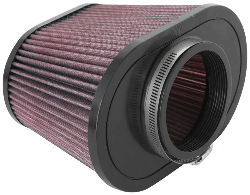 K&N Universal Clamp-On Air Filter 3.5In Flg Id X 8.5X5.25In B Od X 6.25X4in T Od X 5.5In H 2