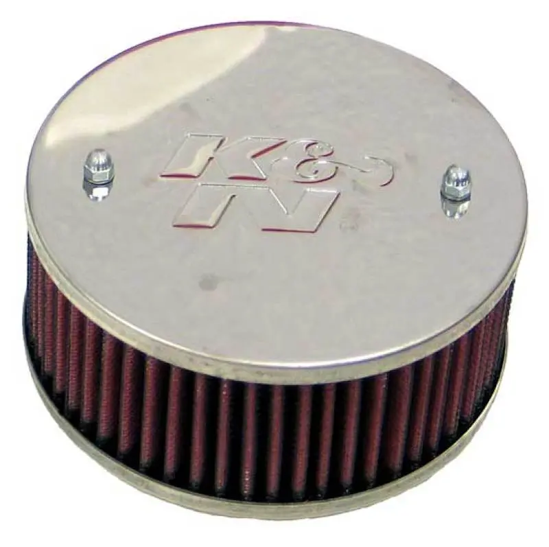 K&N Universal Custom Air Filter - Round 1.625In Flange / 1.625In Id / 2.75In Overall Height 1
