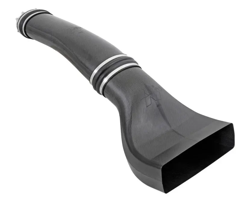 K&N Universal Nhra Pro Stock Custom Racing Carbon Fiber Intake Tubes W/ Billet Throttle Body Adapter 1